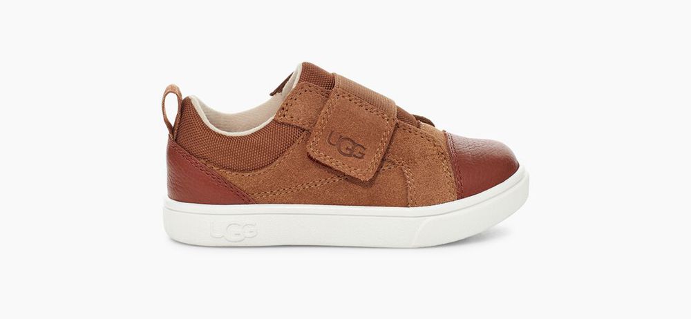 Ugg Rennon Low - Kids Sneakers - Brown - NZ (3705WRMLI)